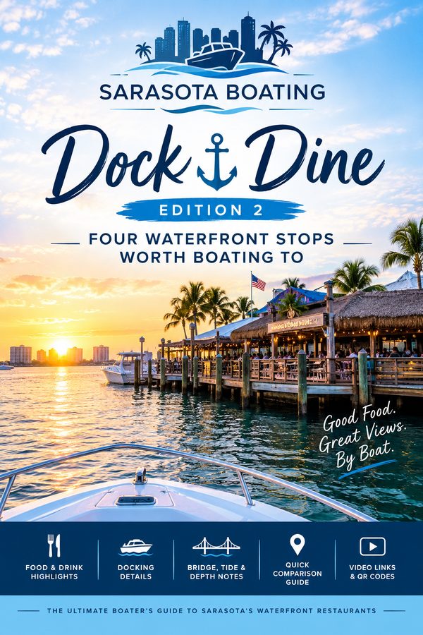 Sarasota Boating Dock & Dine eBook cover